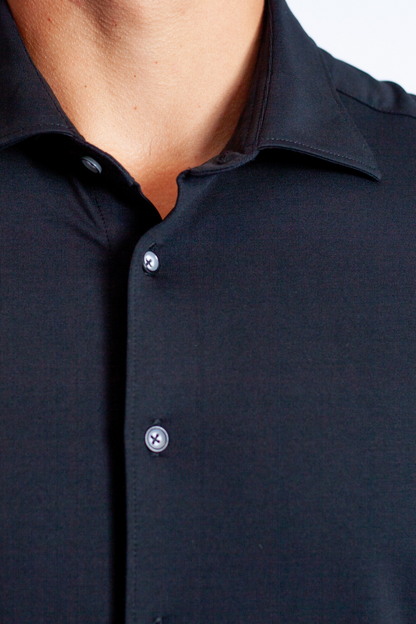 Buki Cinqo Single Shot Short Sleeve Shirt - Black Buki