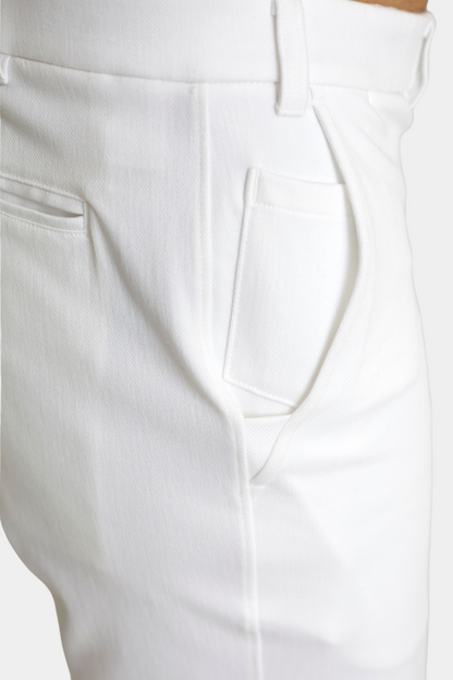 Stretch Eagle Shorts - White Buki