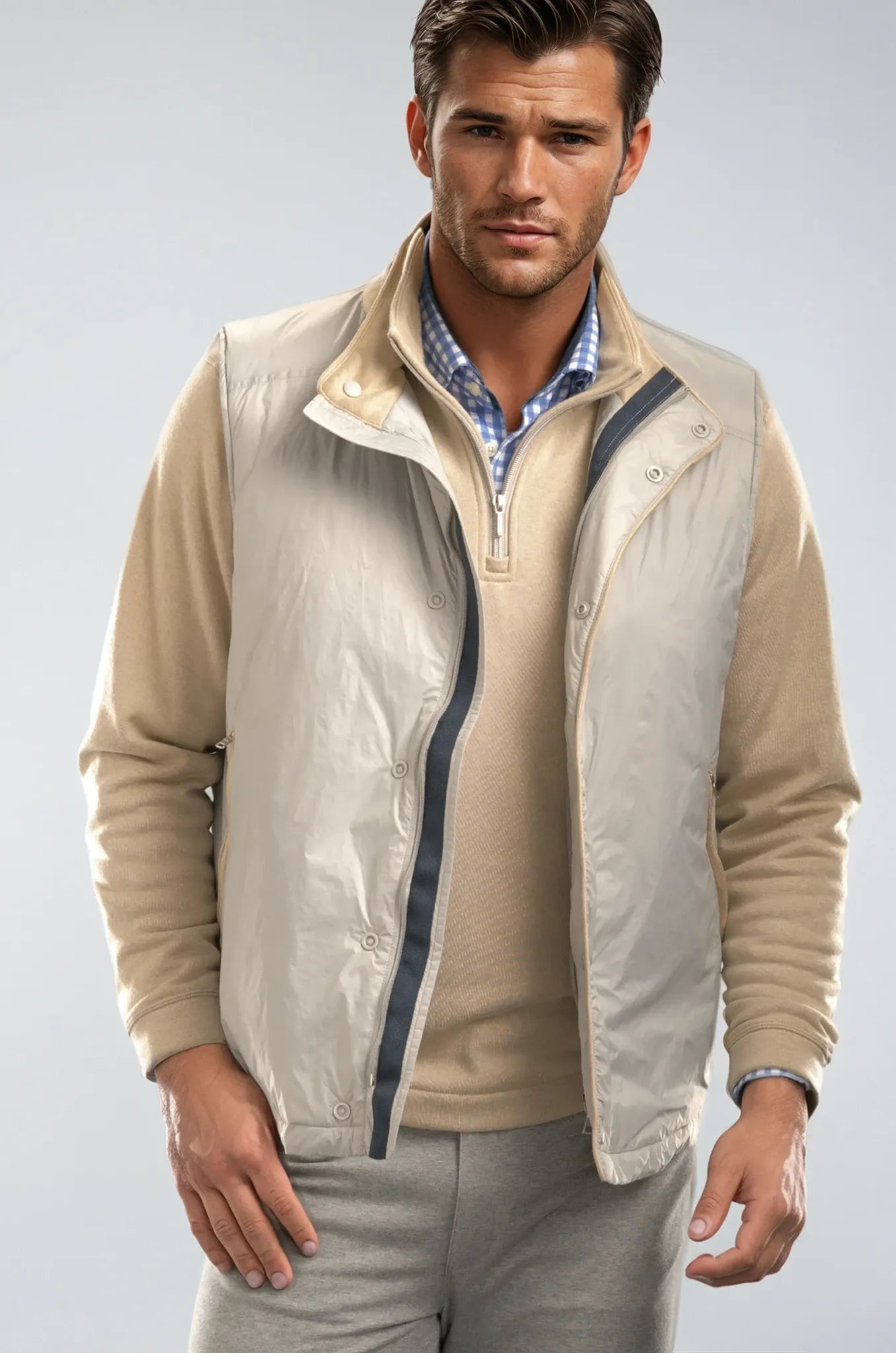 Buki Tech Vest - Silver Grey Buki