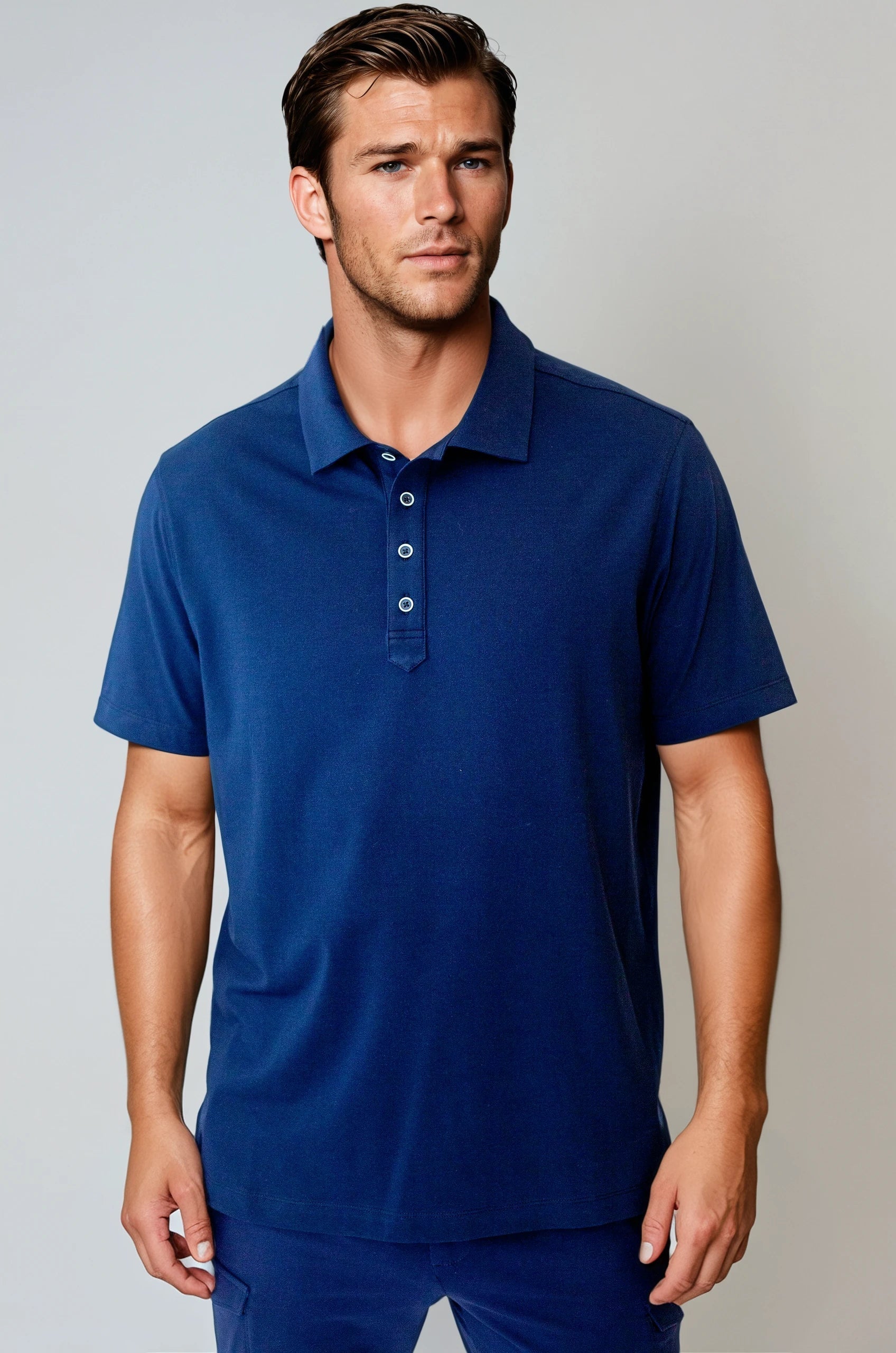 Buki Cinqo Polo 2-Pack - White/Navy Buki