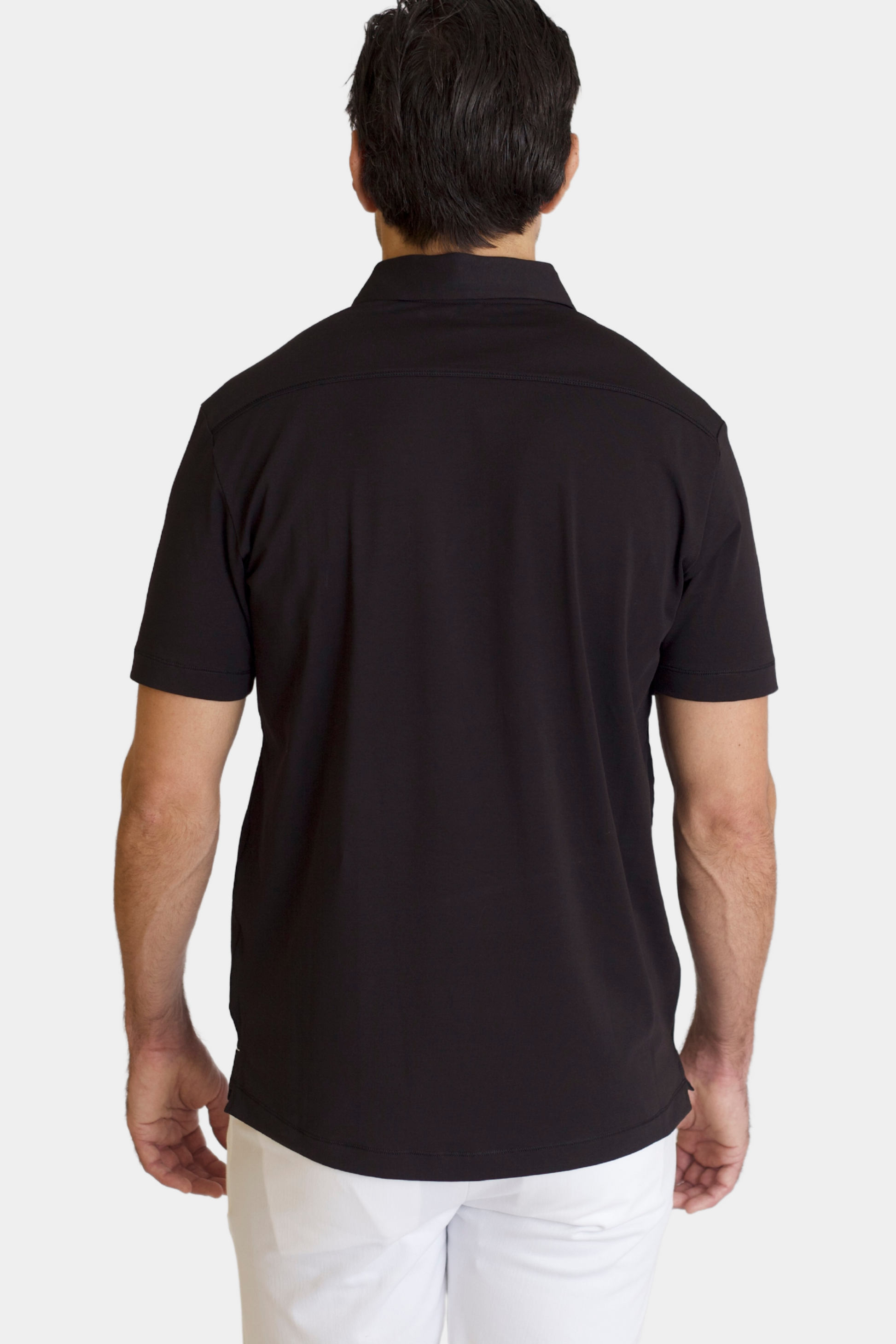 Coolest Polo Tech Shirt - Black Buki