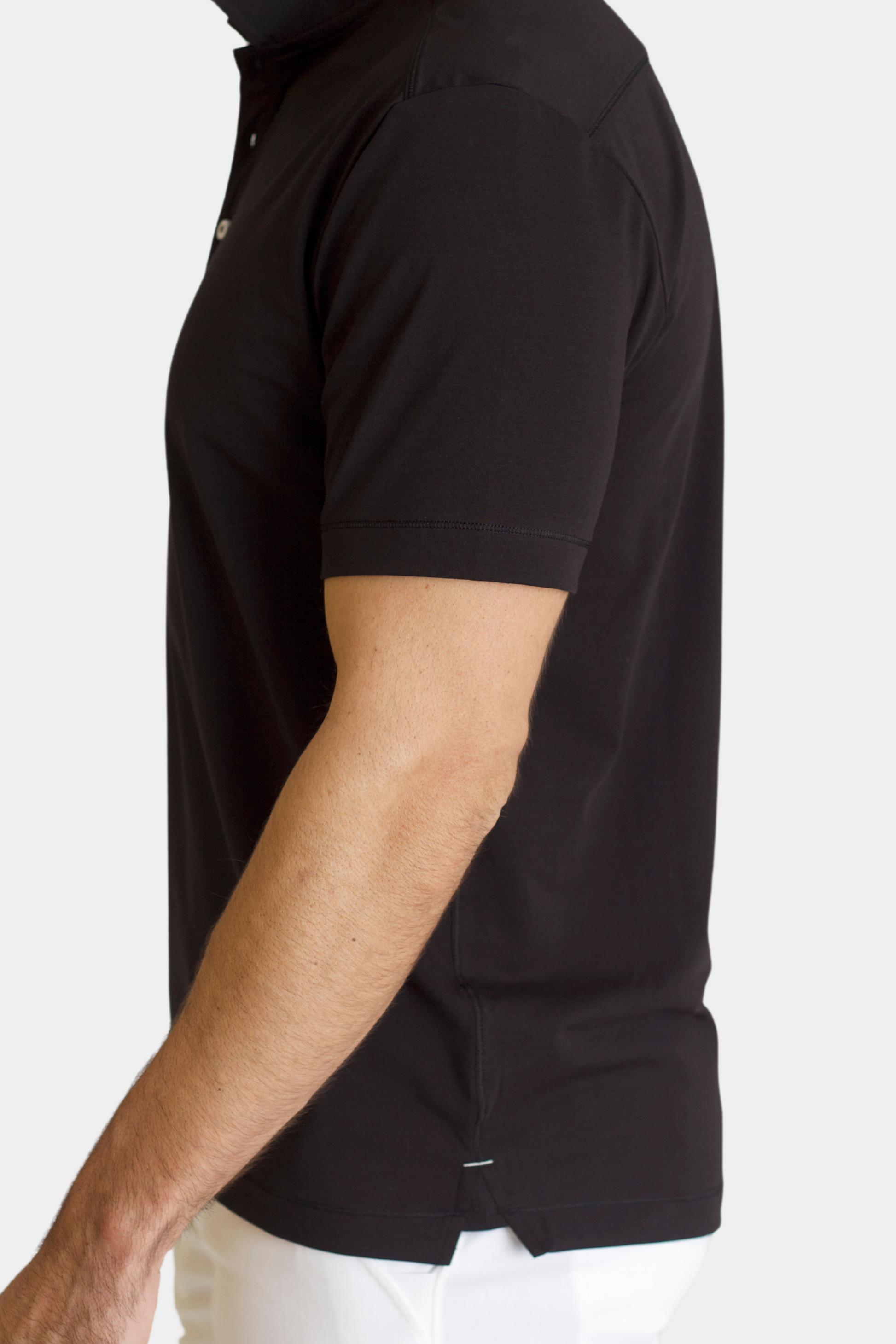 Coolest Polo Tech Shirt - Black Buki