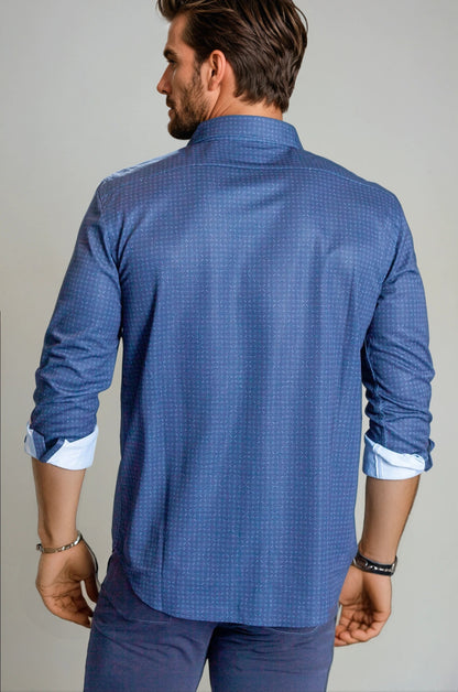 Kensington Long Sleeve Button-Down Tech Shirt Buki