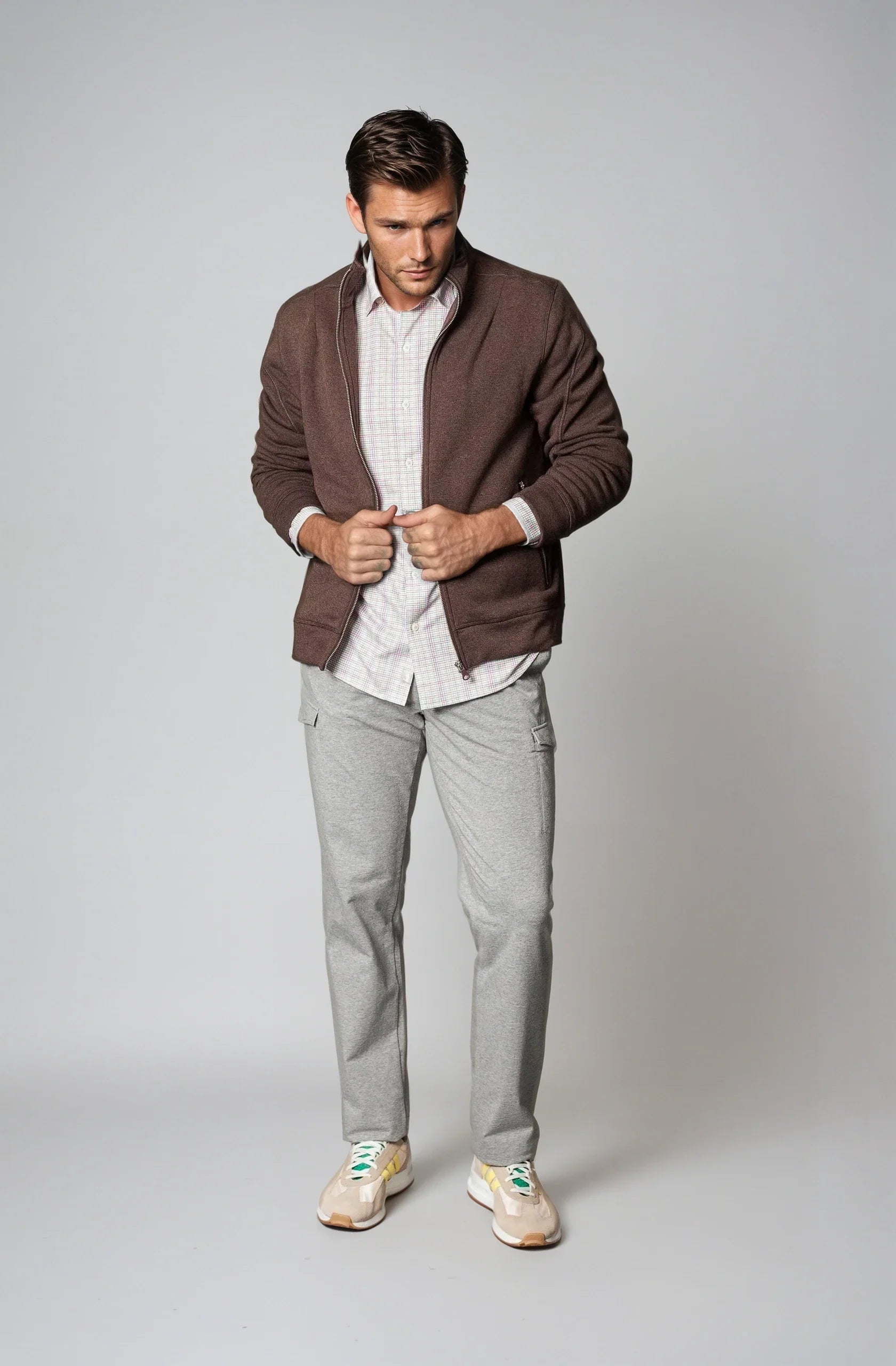 Breckenridge Full-Zip Sweatshirt - Espresso Buki