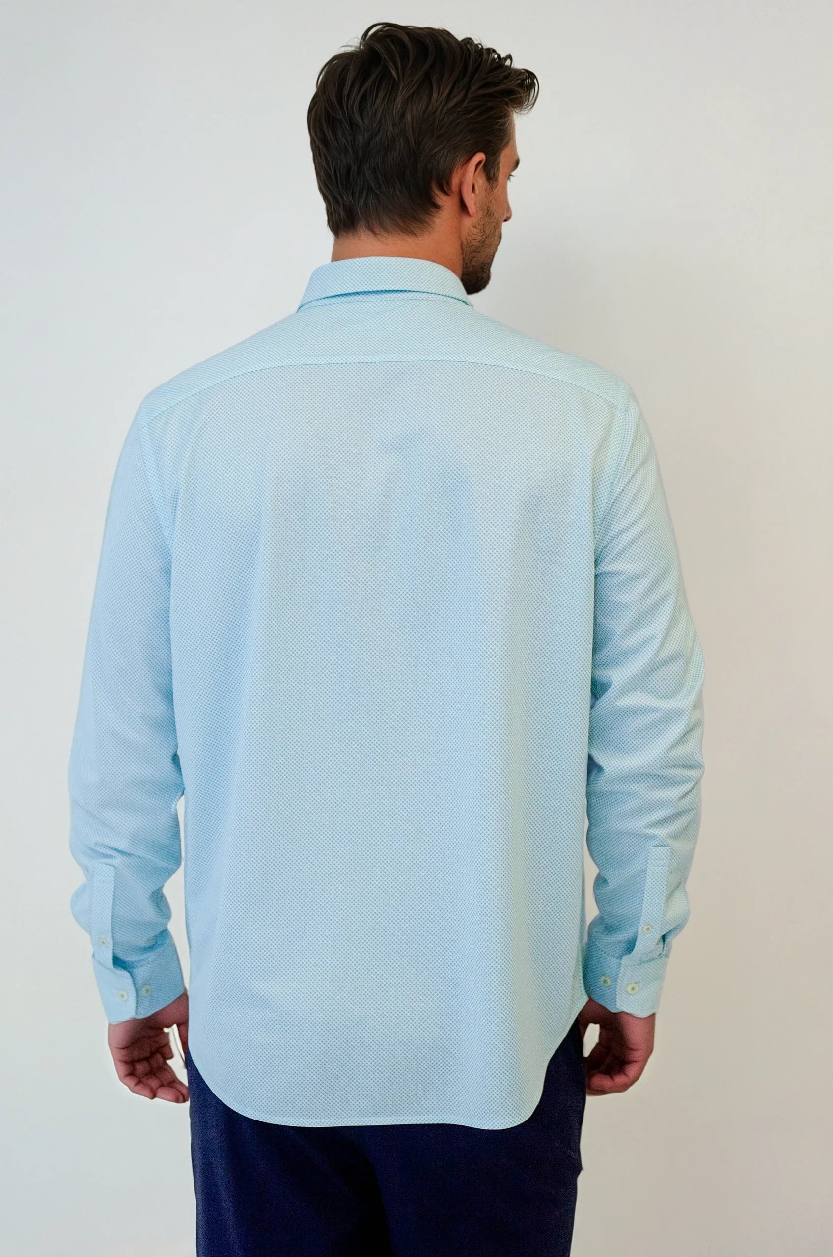 Studio Dot Long Sleeve Tech Shirt - Teal Buki