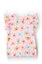 Butterfly Kisses S/S Ruffle Tee