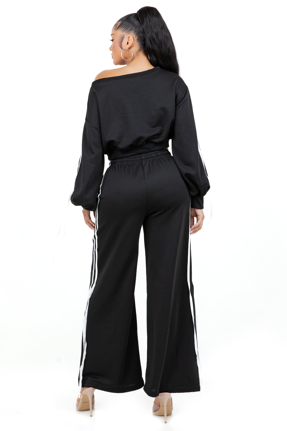 WOMEN FASHION SWEATSHIRT AND PANTS SET BY CLAUDE