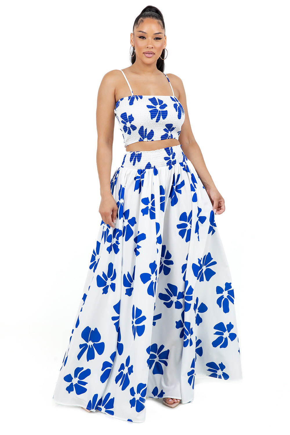 WOMEN FASHION TOP AND SKIRT SET BY CLAUDE