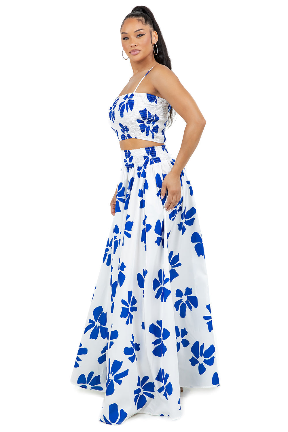 WOMEN FASHION TOP AND SKIRT SET BY CLAUDE