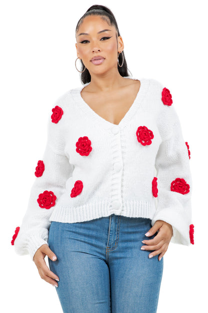 WOMEN FASHION SWEATER CARDIGAN BY CLAUDE