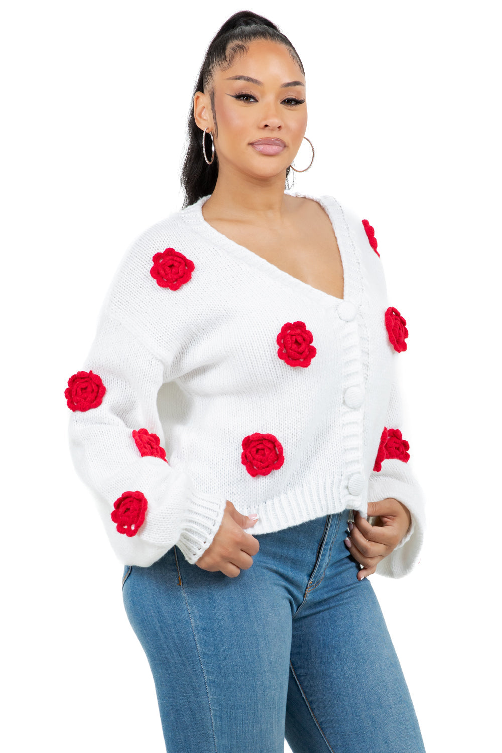 WOMEN FASHION SWEATER CARDIGAN BY CLAUDE