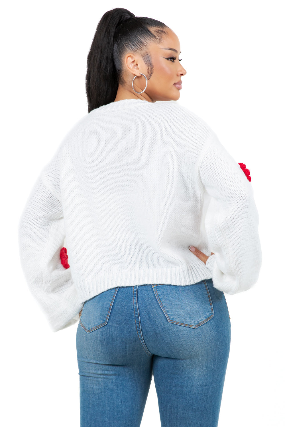 WOMEN FASHION SWEATER CARDIGAN BY CLAUDE