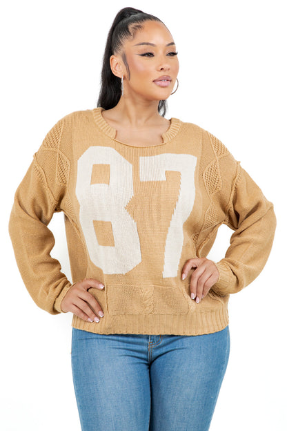 WOMEN FASHION CASUAL SWEATER BY CLAUDE