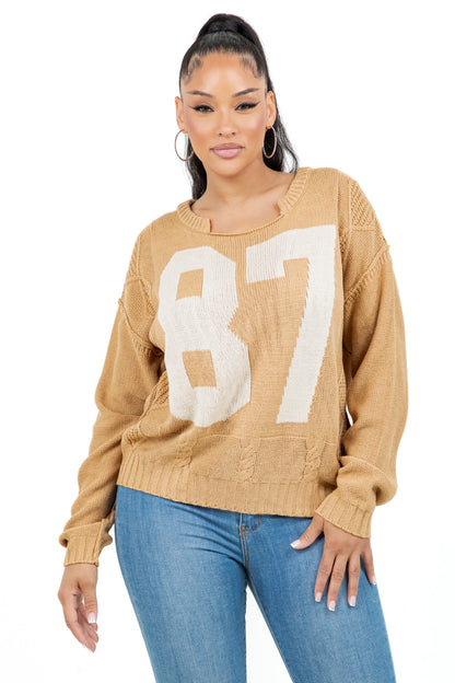 WOMEN FASHION CASUAL SWEATER BY CLAUDE