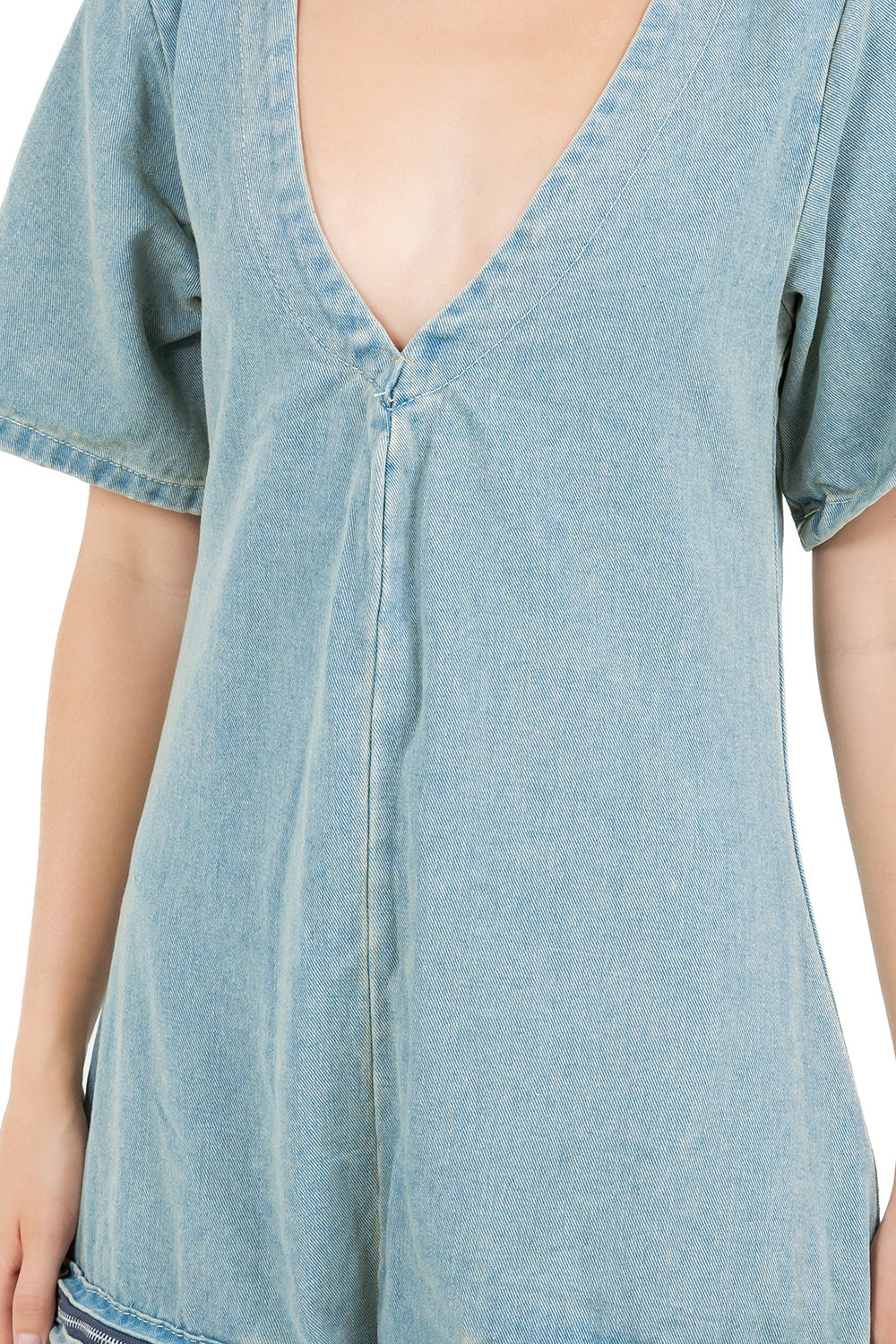 WOMEN FASHION DENIM JUMPSUIT BY CLAUDE