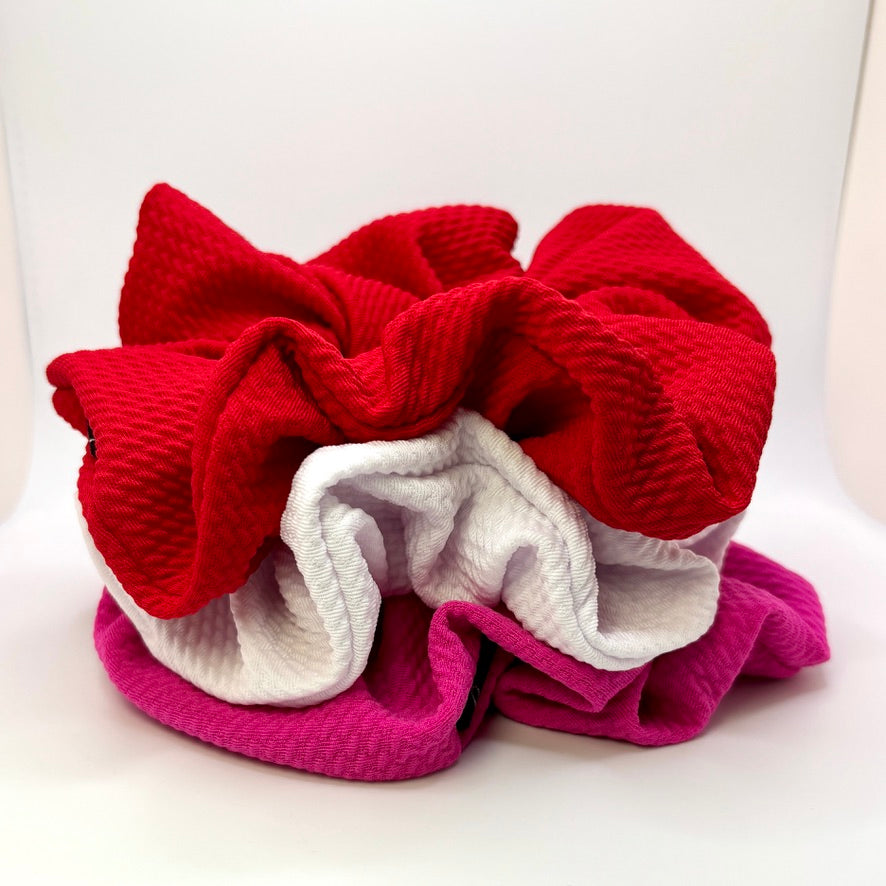 Sweetheart Bullet Scrunchie Trio Enchanted Scrunch