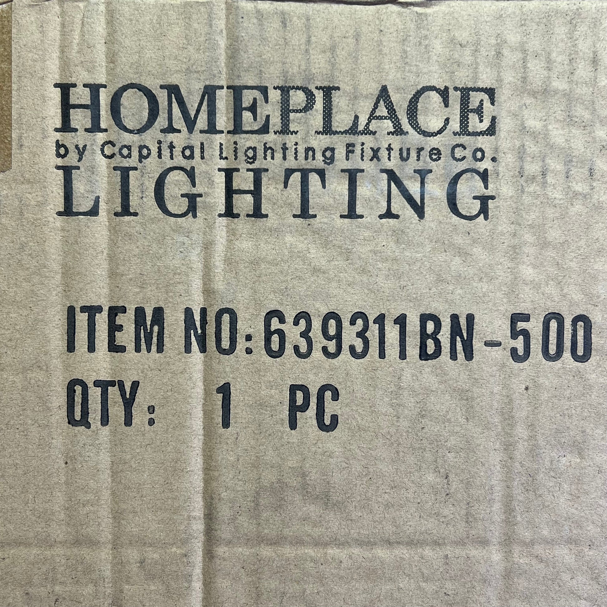 HOME PLACE  Modern Carter Sconce Lighting Fixture  Brushed Nickel 639311BN-500 PayWut