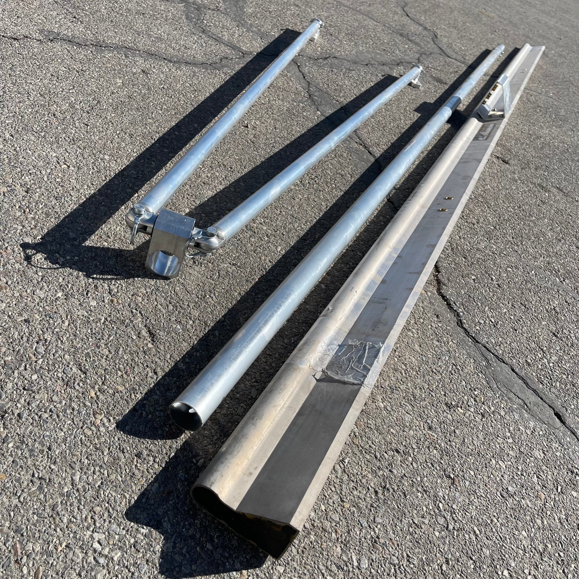 KRAFT TOOL CO. Extru-Lite Magnesium Paver 123.5” handle 144” x 4.5” screed CC291 PayWut