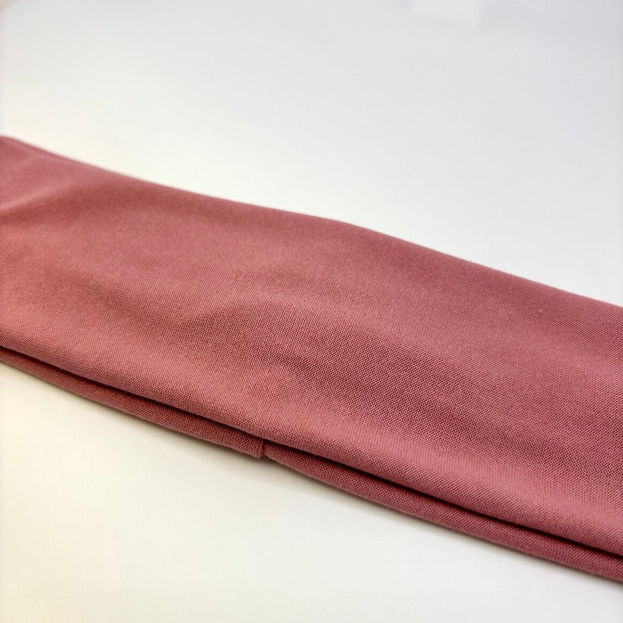 Dusty Rose Headband Enchanted Scrunch