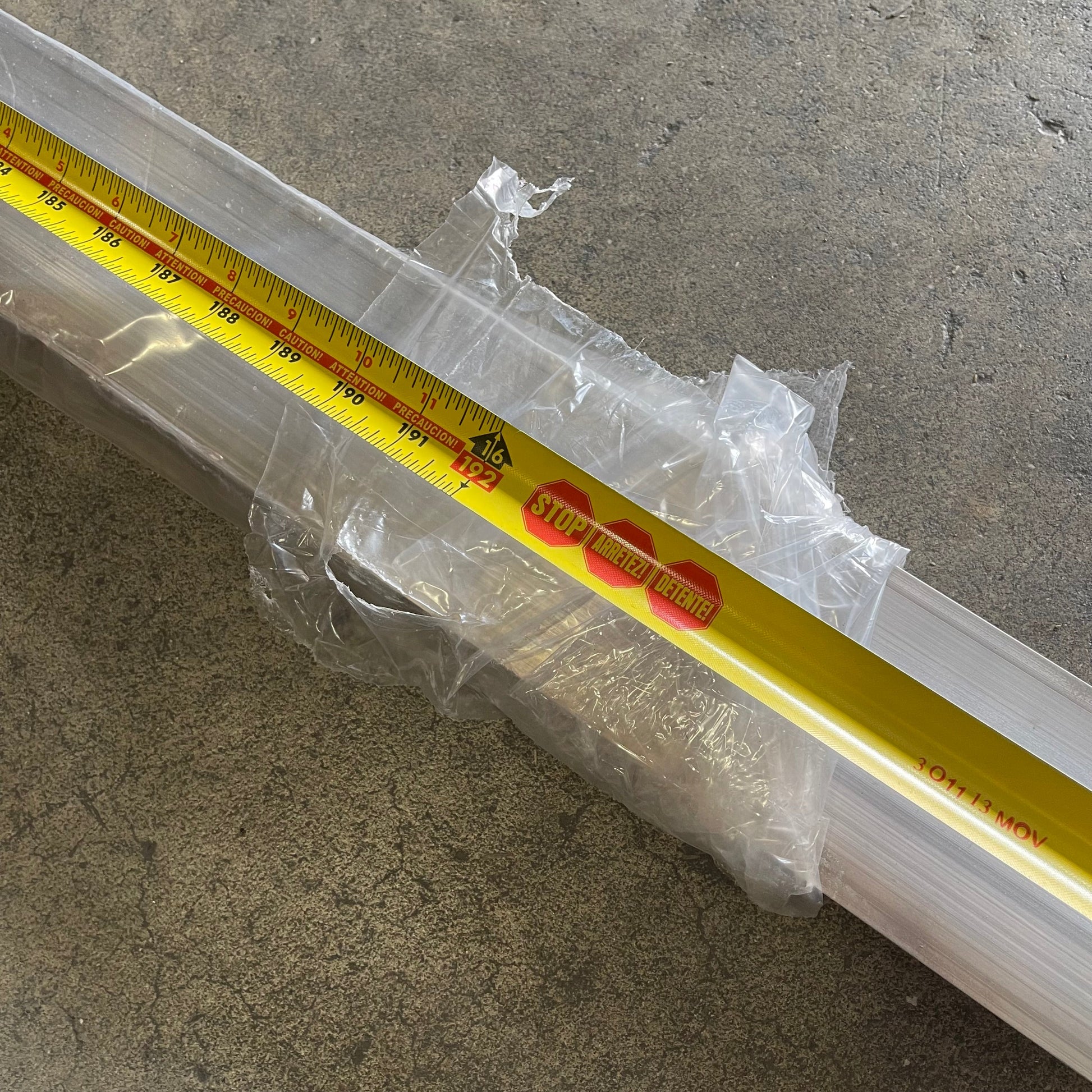 KRAFT TOOL CO. Magnesium Screed 216”x1 1/2”x3 1/2” CC619 PayWut