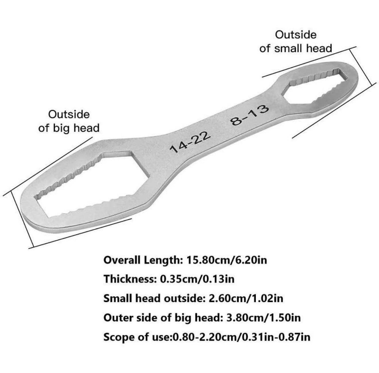 AutoGrip Universal Torx Wrench