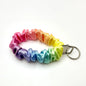 Rainbow Silk Scrunchie Wristlet Enchanted Scrunch