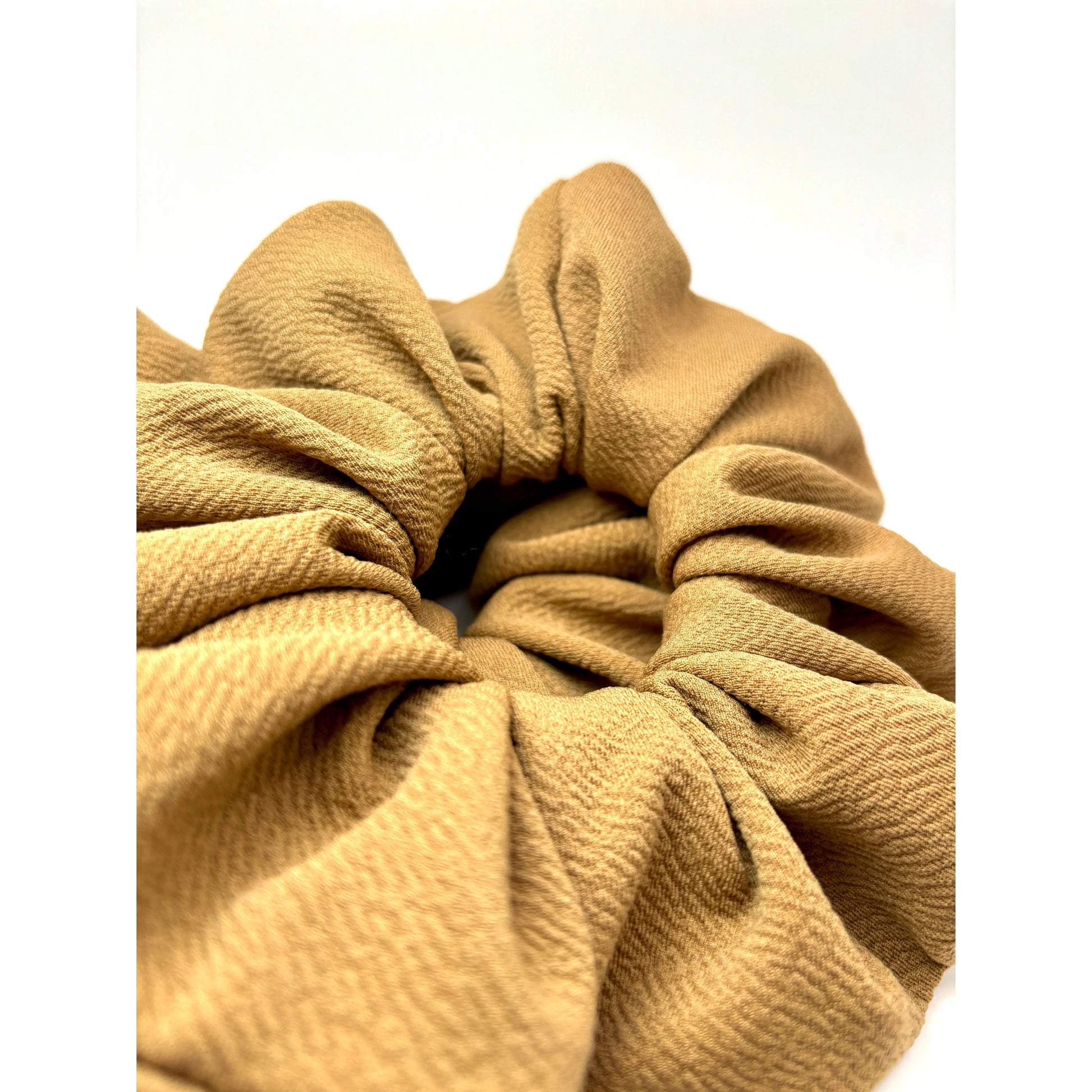 Light Brown Liverpool Scrunchie Enchanted Scrunch