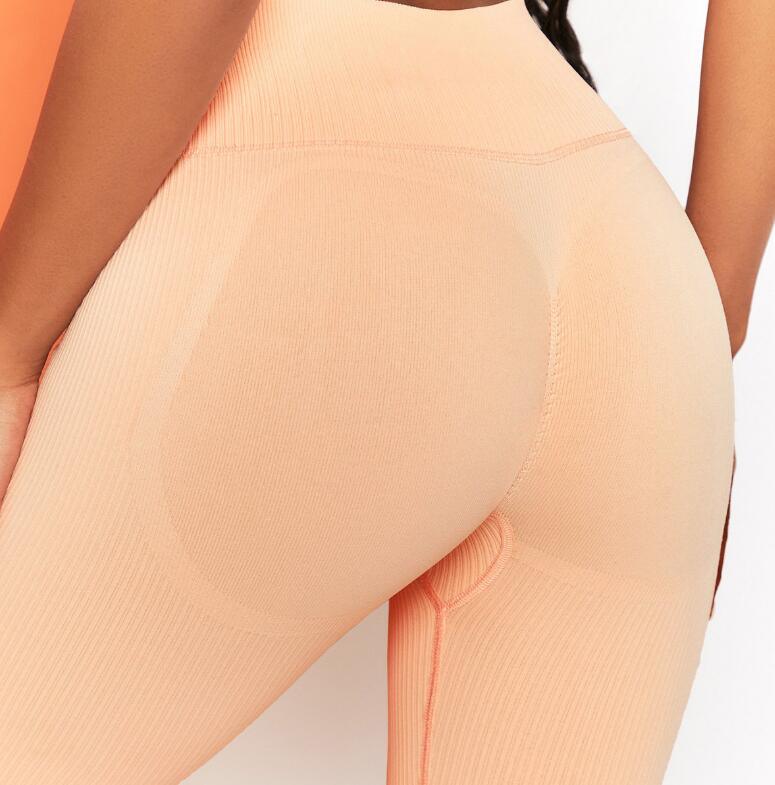 Ribbed High-Waisted Yoga Pants | Soft, Breathable Fitness Leggings Country in My Heart