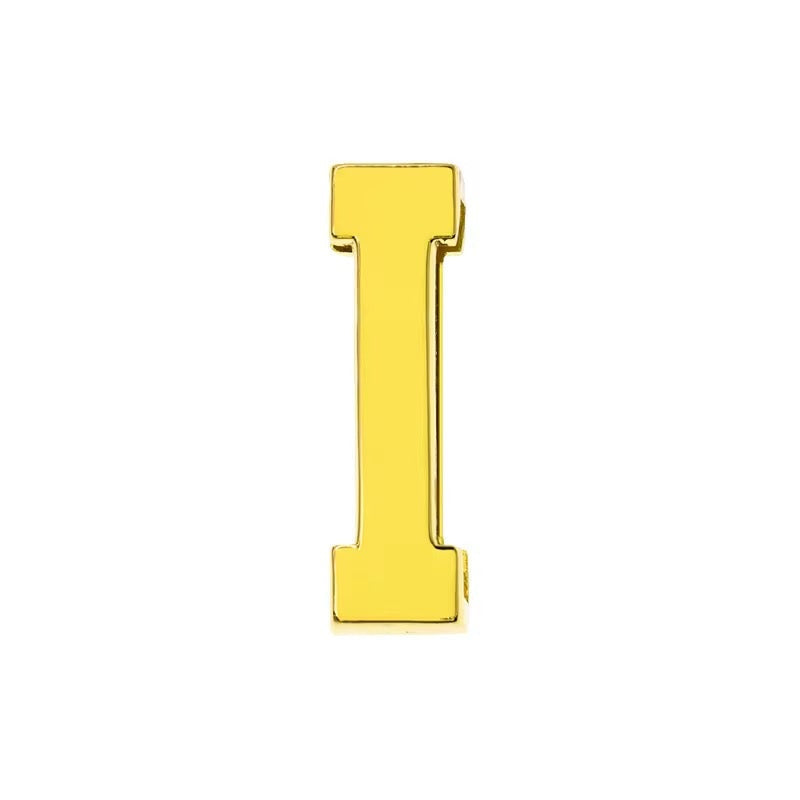Scarf Slide Letters – 30mm – 14K Gold Non Tarnish Deep South Originals