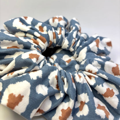 Blue Cheetah Scrunchie Enchanted Scrunch