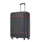 20 IN Luggage 1 Piece with TSA lock , Lightweight Suitcase Spinner Wheels,Carry on Vintage Luggage,Black