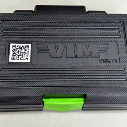 VIM TOOLS (77 PCS) Low Profile Master Bit Set 5/8" Long Bits Black VHC77 PayWut