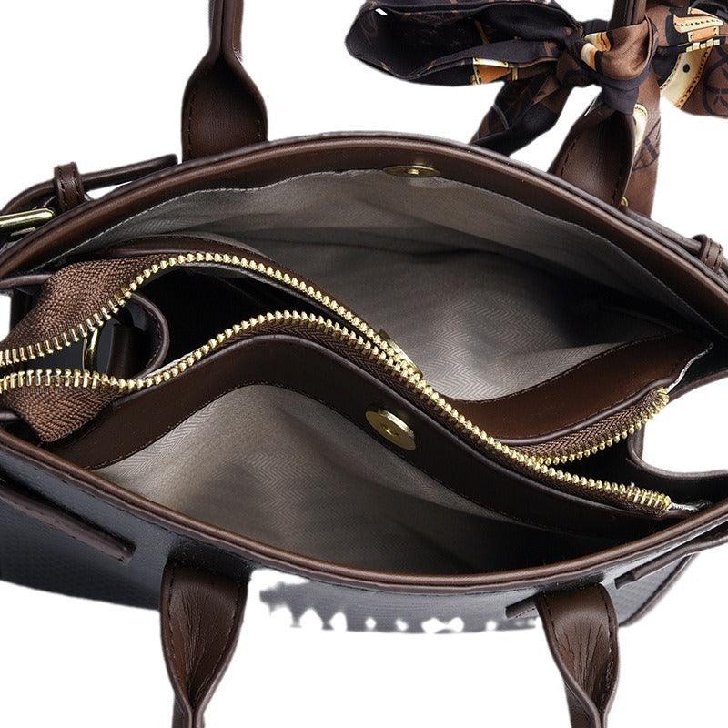 Serpent Luxe Snakeskin Handbag - Elegant Leather Commuter Bag for Stylish Women Country in My Heart
