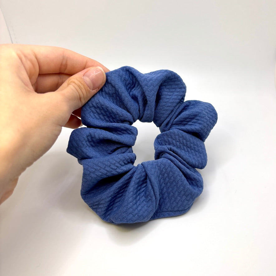 Mini Denim Blue Bullet Scrunchie Enchanted Scrunch