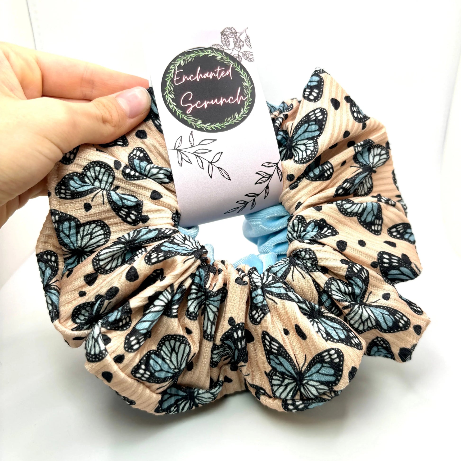 Blue Butterfly Summer Scrunchie Set Enchanted Scrunch