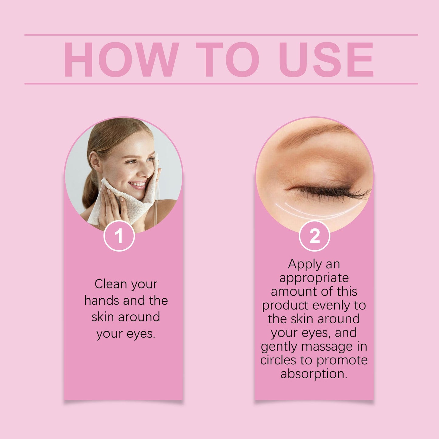 Eye Serum Caress And Tighten The Skin Around The Eyes Gently Moisturizing Daily Massage Hydrating Serum