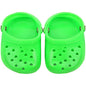 Heart Shaped Pet Dog Hole Shoes Silica Gel Wear-Resistant Breathable Slippers Dog Sandals Pet Decorations