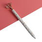 21Color Kawaii Ballpoint Pen Big Gem Metal Ball Pen With Large Diamond Blue And Black Magical Pen Fashion School Office Supplies