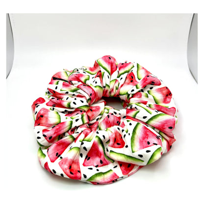 Watermelon Summer Ribbed Scrunchie Enchanted Scrunch