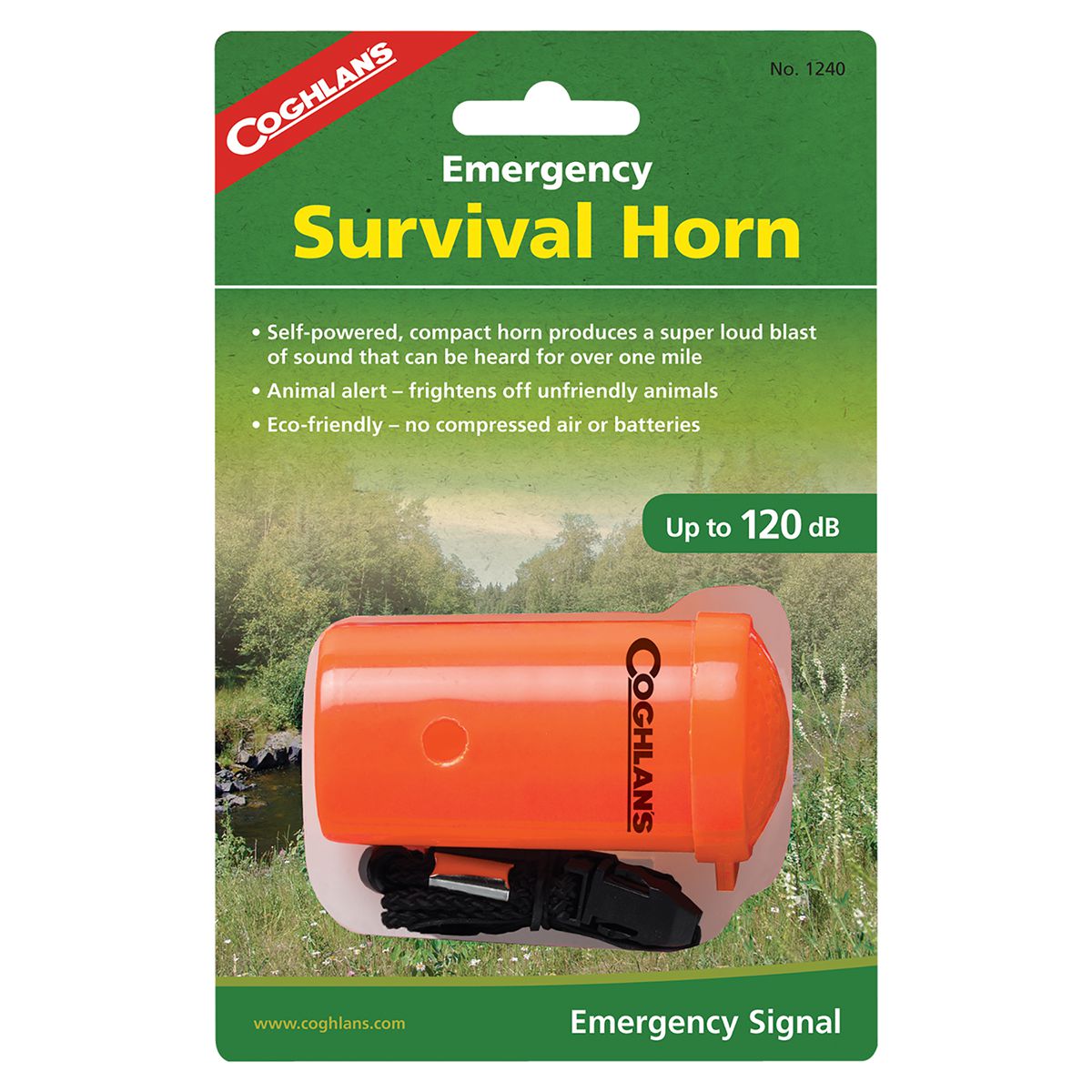 Emergency Survival Horn 120dBs quakekits.com
