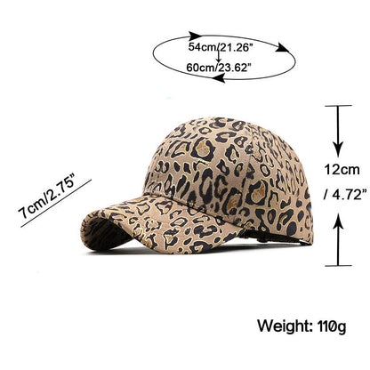 Leopard Print Cowgirl Baseball Cap Country in My Heart