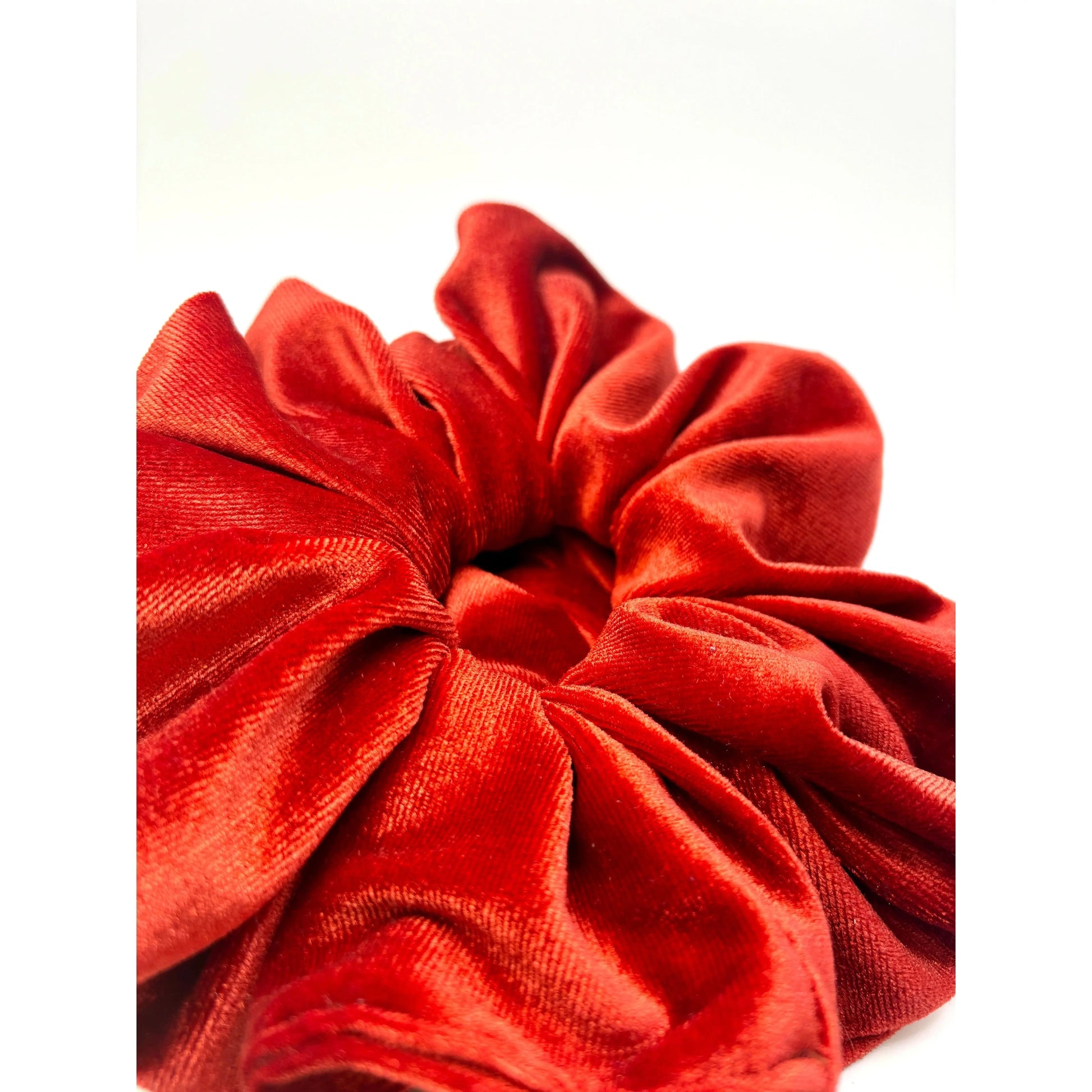 Burnt Orange Velvet Scrunchie Enchanted Scrunch