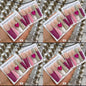 Pink long crystal press on nails HOL stores