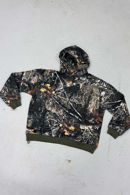 Stealth Heavyweight Oversized Unisex Camo Hoodie Thrash Happy
