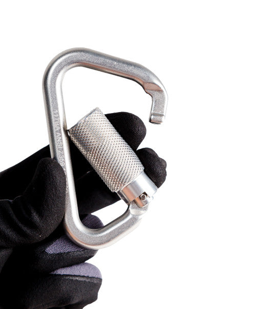 Frontline CAQ117 Aluminum Quarter Turn Locking Carabiner VM Hardware