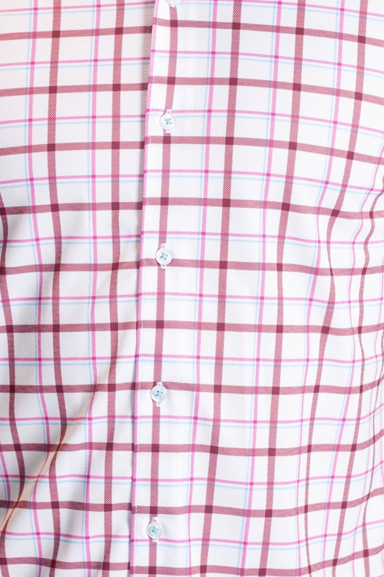 Carnaby Plaid Long Sleeve Tech Shirt Buki