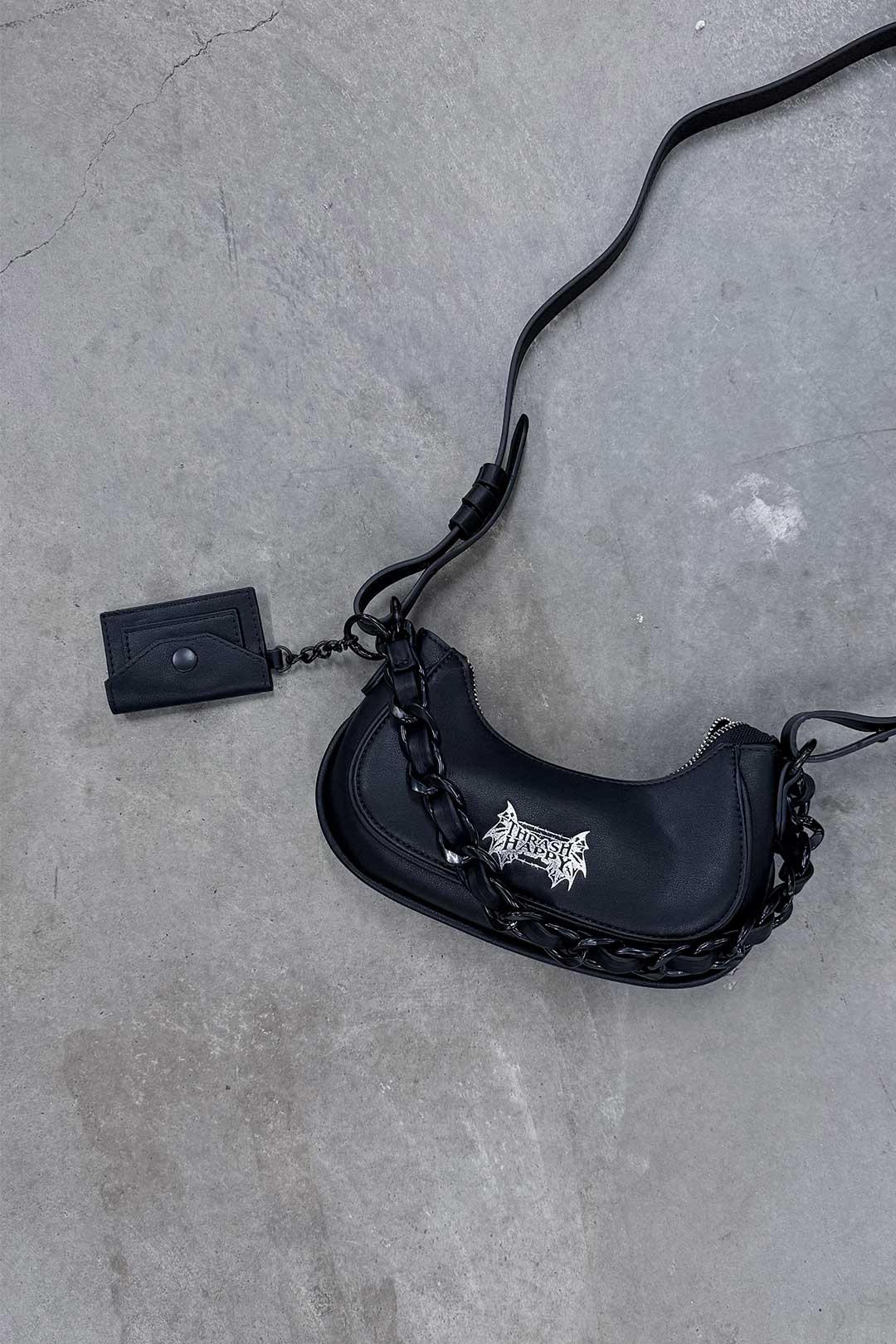 Cash Only Handbag Thrash Happy