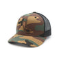 CA State Flag Leather Patch Hat Shield Republic