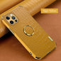 Luxury Crocodile pattern Leather Holder Phone Case For iPhone 11 12 13 Pro Max Mini X XR XSMax 7 8 Plus SE 2020 Shockproof Cover