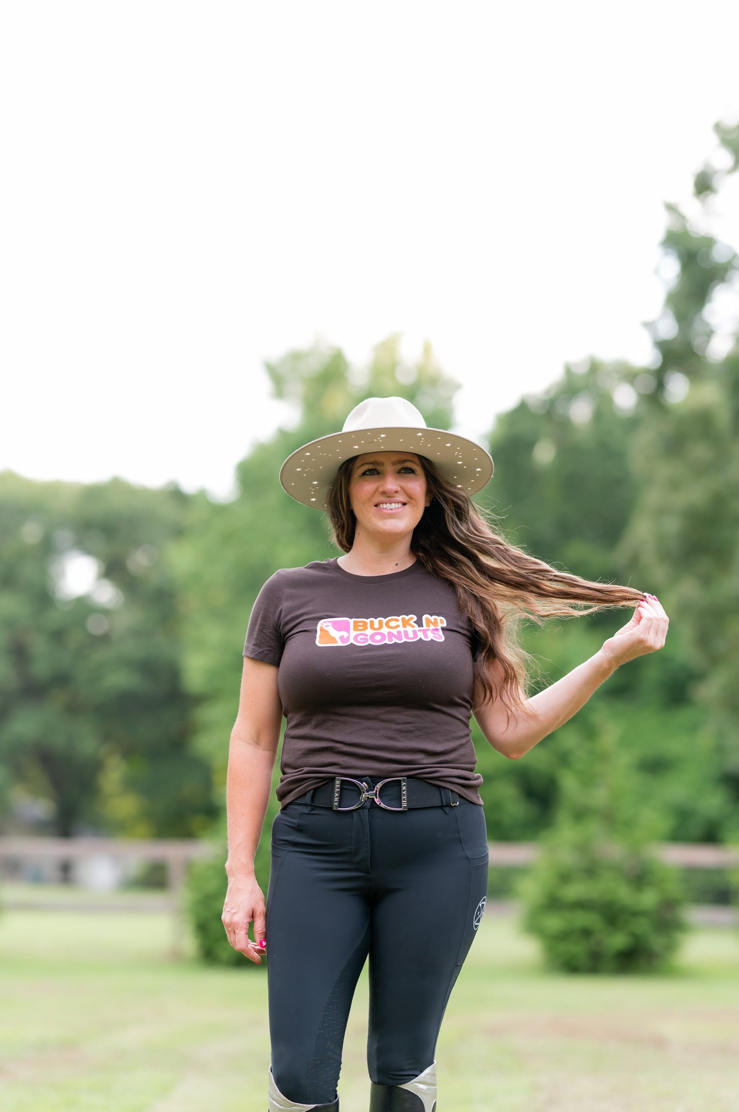 Buck N Go Nuts Tee Horseplay Apparel